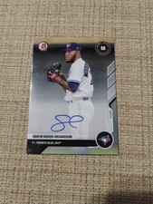 2020-21 Bowman America Top 100 Prospects - Simeon Woods-Richardson Auto BA-55A