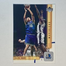 2001-02 Upper Deck #35 Wang Zhizhi Mavericks Mavs