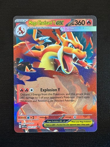 mega charizard y pokemon card value PSA 9 EX 2016 XY EVOLUTIONS #101 FULL ART/M When a Pokmon Mega Charizard Y ex (Crimson