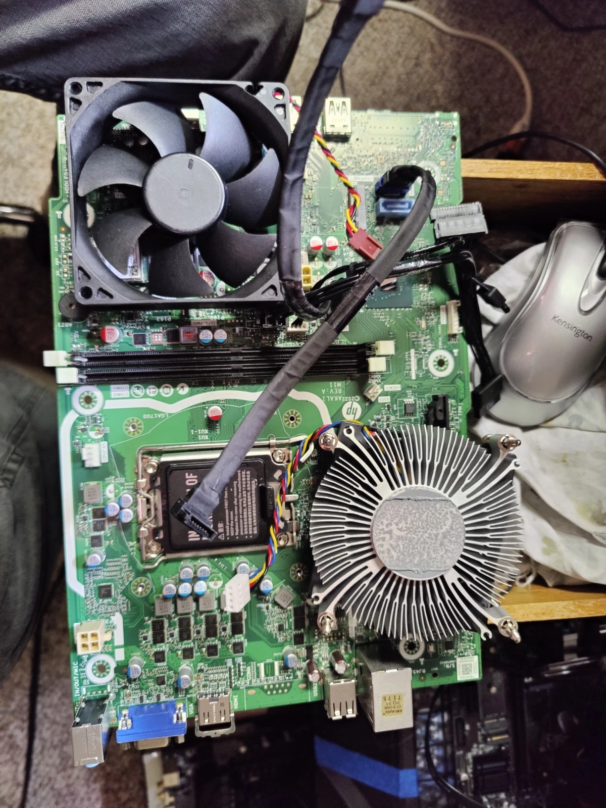 HP Model M01-F2254 Motherboard and Power Supply