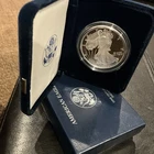 2006 W American Eagle One Ounce Silver Proof Coin w/ Original Box & COA