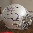 Adrian Peterson Signed Vikings full size Speed Authentic Helmet  Beckett COA
