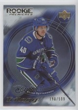 2018 Upper Deck Trilogy 03-04 Retro Rookies 190/599 Elias Pettersson #03-EP 09s9