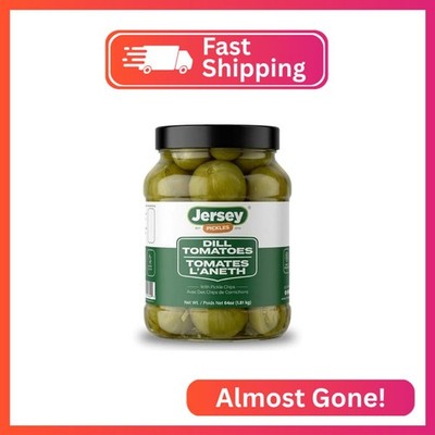 Jersey Pickles - Dill Tomatoes (Half Gallon)   Pickled Vegetable   Handcrafted G