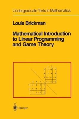 Brickman - Mathematical Introduction to Linear Programming and Game Th - P555z