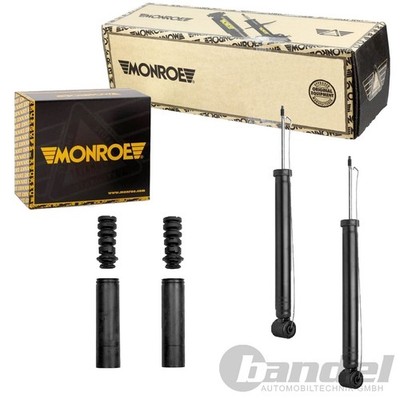 MONROE 2x STOßDÄMPFER+ PROTECTION-KIT HINTEN passend für DACIA DUSTER 1.0