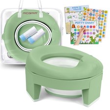 MCGMITT Portable Potty for Kids Travel - Foldable Training Toilet Chair for