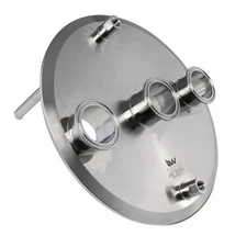 BVV 12" x (3) 2" x (2) 1/4 FNPT Endcap with Diptube