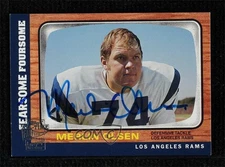 2004 Topps All-Time Fan Favorites Auto Merlin Olsen #MO Auto HOF