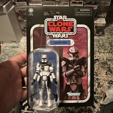 NEW STAR WARS VINTAGE COLLECTION VC182 THE CLONE WARS CAPTAIN REX CARDED FIGURE