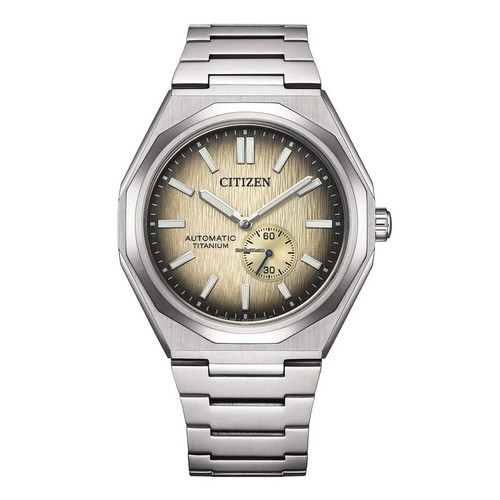Montre Citizen Zenshin titane cadran beige le cadeau horloger unisexe parfait