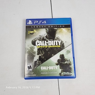 Call of Duty Infinite Warfare Legacy Edition PS4 Video Game Multiplayer
