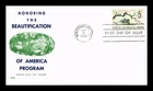 Dr Jim Stamps Beautification Of America First Day Of Issue Cover 1966 KJM Cachet