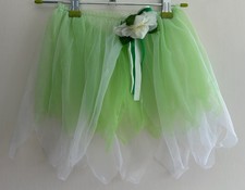 Fairy skirt and crown girl fancy dress 4years