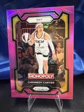 2024 Prizm Monopoly WNBA Chennedy Carter #52 Pink /149 Chicago Sky