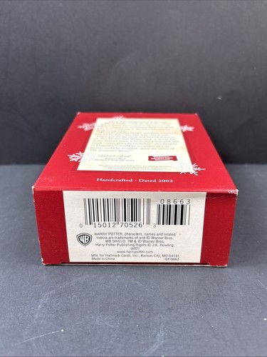 Hallmark Keepsake Harry Potter Ornament "The Invisibility Cloak" 2002 - Picture 10 of 12