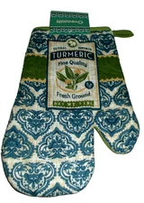 Kitchen Oven Mitt ~ 10" ~ TURMIC ~ 100% Cotton