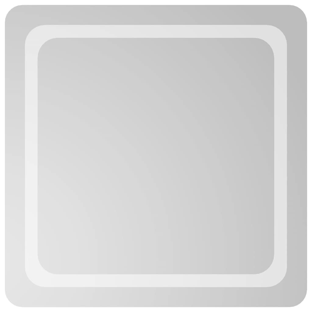 Specchio Bagno 60x60 LED vidaXL - Illuminazione Moderna Vanity Mirror - 3