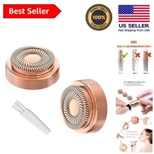 Smooth and Hypoallergenic Replacement Heads for Facial Hair Remover   Pack of 6