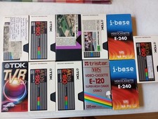 11 Stück VHS-Videokassetten  ( bespielt mit ...