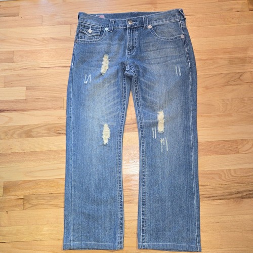 True Religion Bobby Big T distressed 33x 36