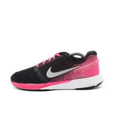 Nike Damen LunarGlide 6 Sneaker Schwarz/Pink/Silber ämpfung Laufschuhe EU 38.5