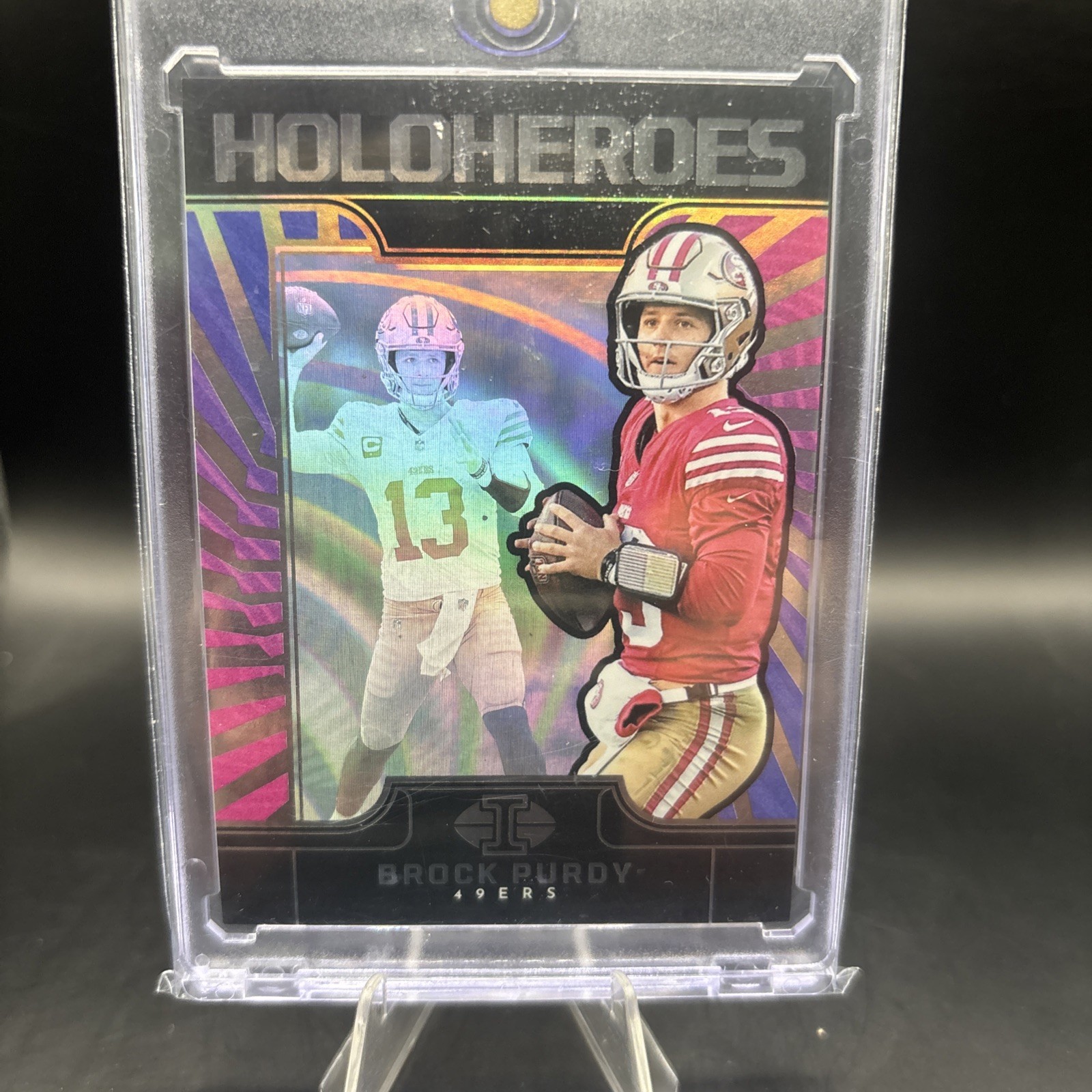 2024 Panini Illusions - Holoheroes Brock Purdy #12