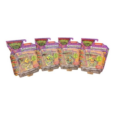 Teenage Mutant Ninja Turtles Mutant Mayhem Squeezelings Complete Set Of 4 New