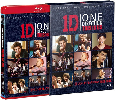 ONE DIRECTION THIS IS US Blu-ray & DVD w/ Bonus DVD Limited
