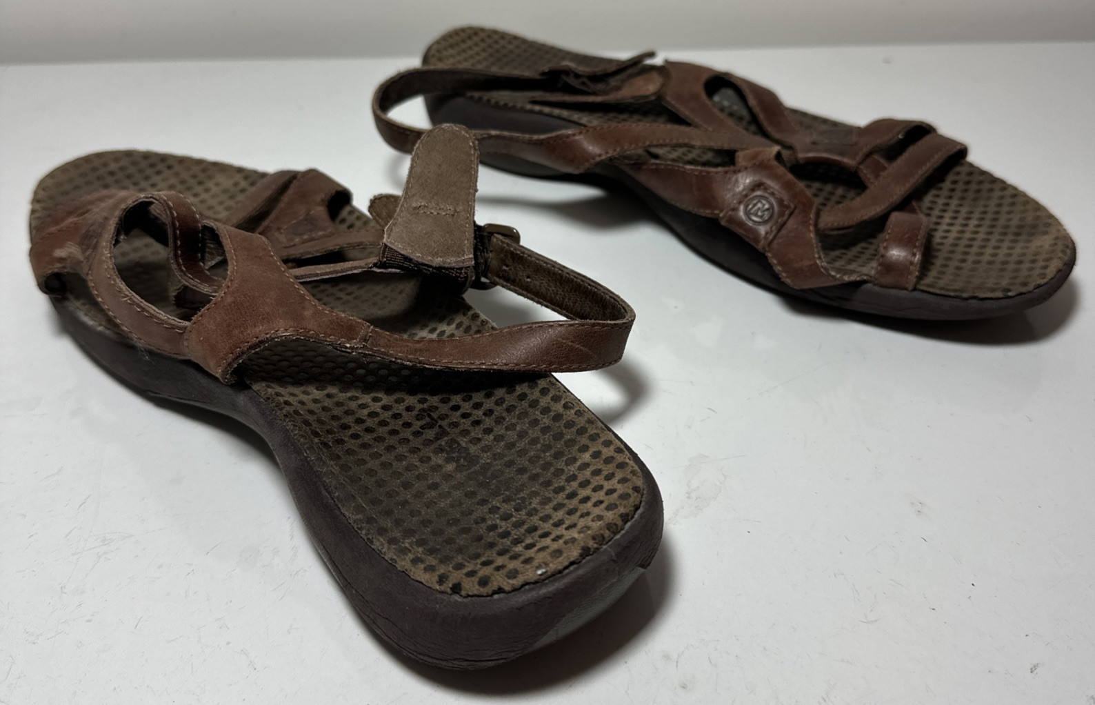 MERRELL AGAVE MARRONE sandali con cinturino in pelle J36612 donna taglia 9