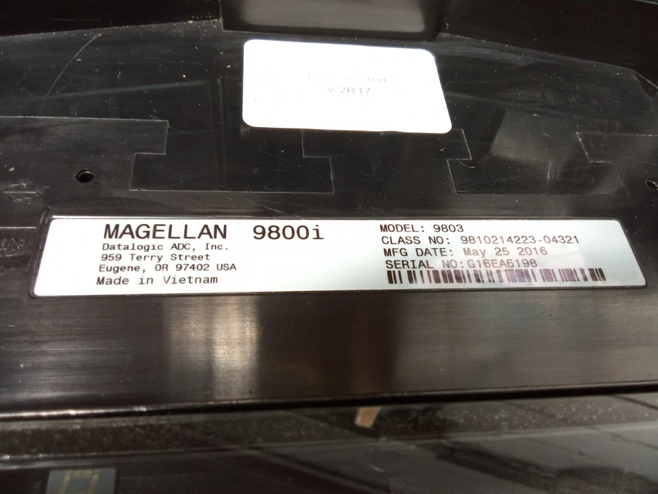 MAGELLAN 9803 9800I ESCANER MEDIANO CON BALANZA BIZERBA Y FUENTE DE ALIMENTAC - Imagen 4 de 4