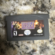 Medal of Honor: Underground Nintendo Game Boy Advance GBA Cartridge Only T NTSC