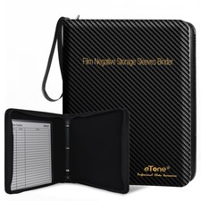 Film Archival Storage Zipper Album Binder 135 35mm 120 4x5 8x10 Negative Film