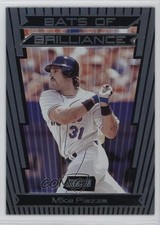 2000 Topps Stadium Club Bats of Brilliance Mike Piazza #BB7 HOF 05v0