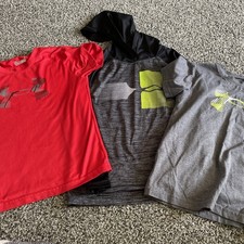 Under Armour Youth Size 6 Various 3 Piece Tops Lot Back To School Pack 