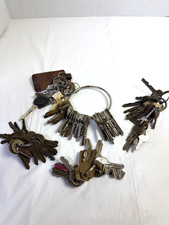 Vintage Mixed Key Lot 100 House Office Cabinet Padlock Lock Craft Locksmith