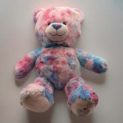 16'' Build A Bear Baskin Robbins Bubblegum Ice Cream Bear Plush