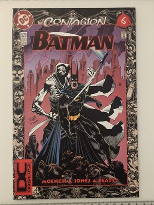 Batman #529 1996 DC Comics RARE DC Universe Logo Variant Contagion DCU NM