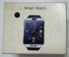 Q18 SMART BLACK MULTI FUNCTION BLUETOOTH Watch w/Camera ANDROID IOS DEVICES