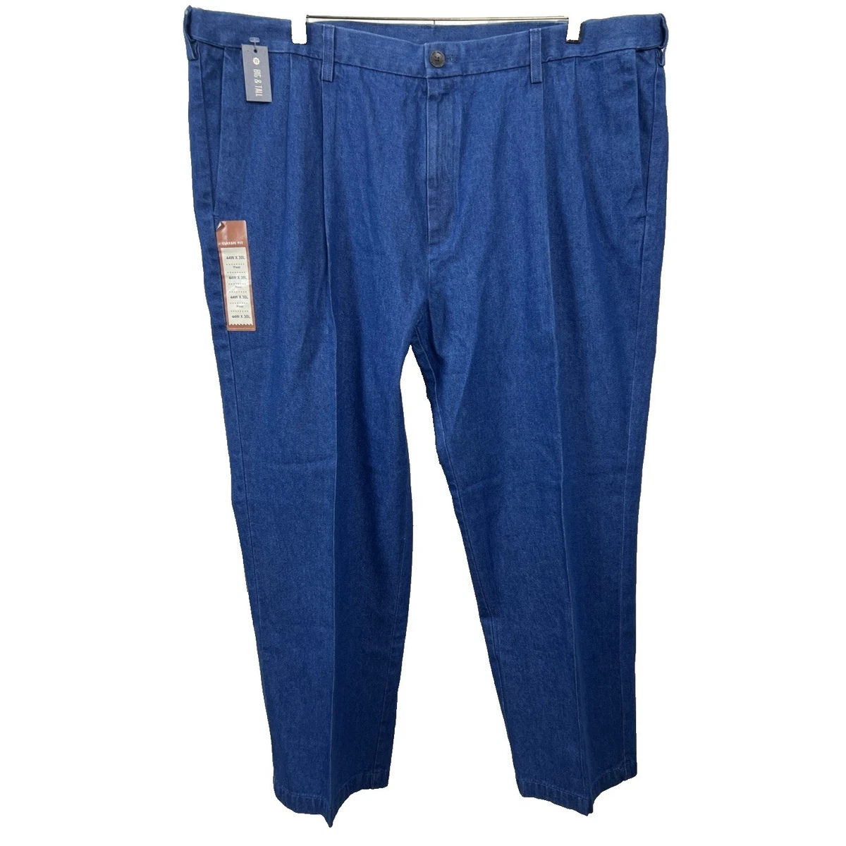 Haggar Denim Pleated Pants for Men Just Listed 2026