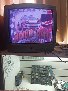 World Rally Gaelco jamma tested and working
