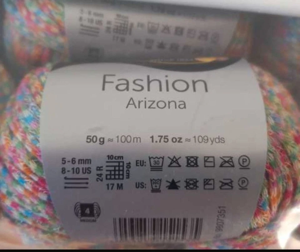 5 X Schachenmayr Bändchengarn Arizona 50g - Bild 3 von 3