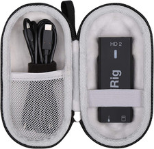 Hard Storage Carrying Case for IK Multimedia Irig HD 2 Digital Guitar Interface