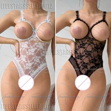 Women's Sexy Lingerie Sleepwear Babydoll Underwear Lace Dress G-String Nightwear