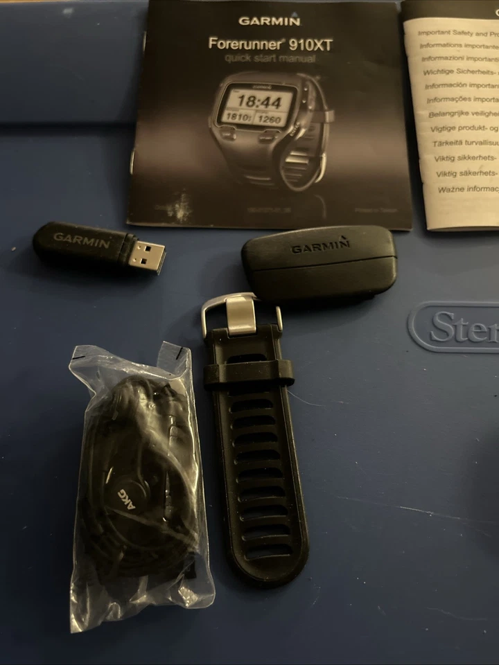 Garmin Forerunner 910XT Triathlon GPS-Uhr mit Box & Zubehör LESEN - Bild 4 von 4