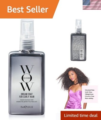 COLOR WOW Dream Coat for Curly Hair   Frizz-Free Curls Made Easy | Moisture-B...