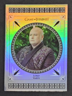 Game of Thrones Legends of the Realm Opal Parallel #34 Lord Varys Serial #20/25