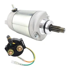 Starter Motor Replacement for Honda TRX300EX Fourtrax 300 1993-2000 with Relay