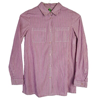 United Colors of BENETTON Girls Large 140cm Shirt Cotton Button Detail