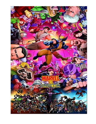 Multicade Marvel Vs Capcom Arcade Art Cabinet Kit Kickplate